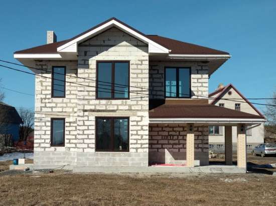 Превью статьи «Строительство домов из газобетонных блоков (ячеистых бетонов).»