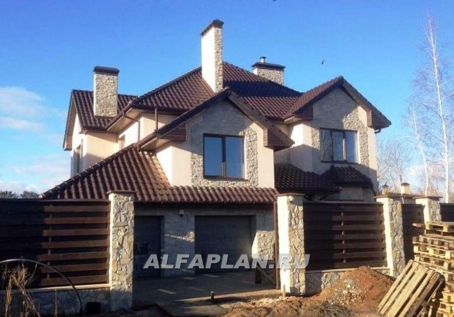 Строительство дома по проекту 93A - фото №2