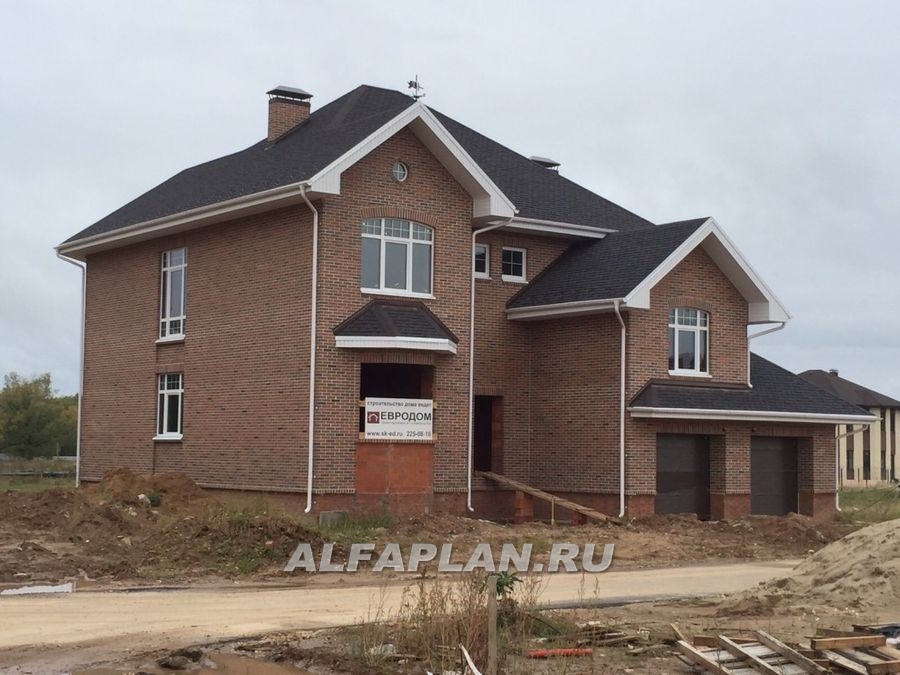 Строительство дома по проекту 93A - фото №6