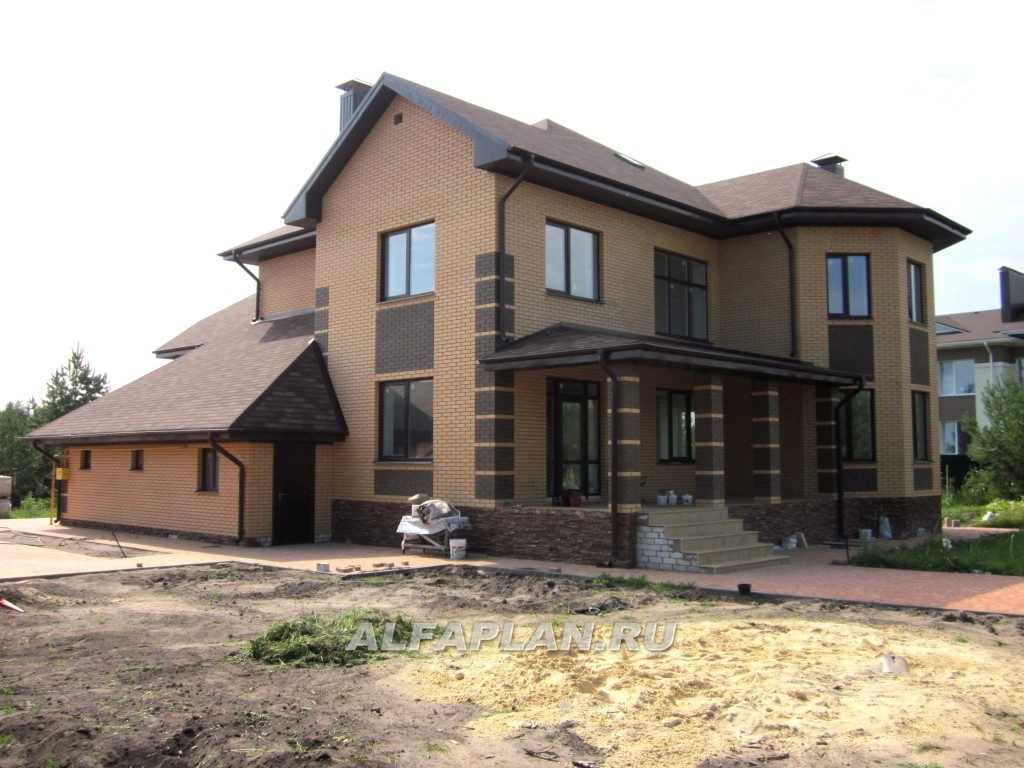 Строительство дома по проекту 93A - фото №6