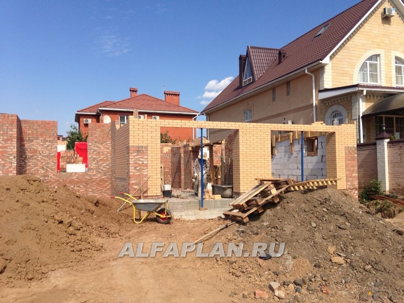 Строительство дома по проекту 93AC - фото №13