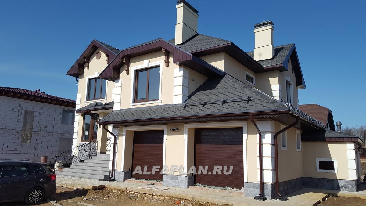 Строительство дома по проекту 93AC - фото №2