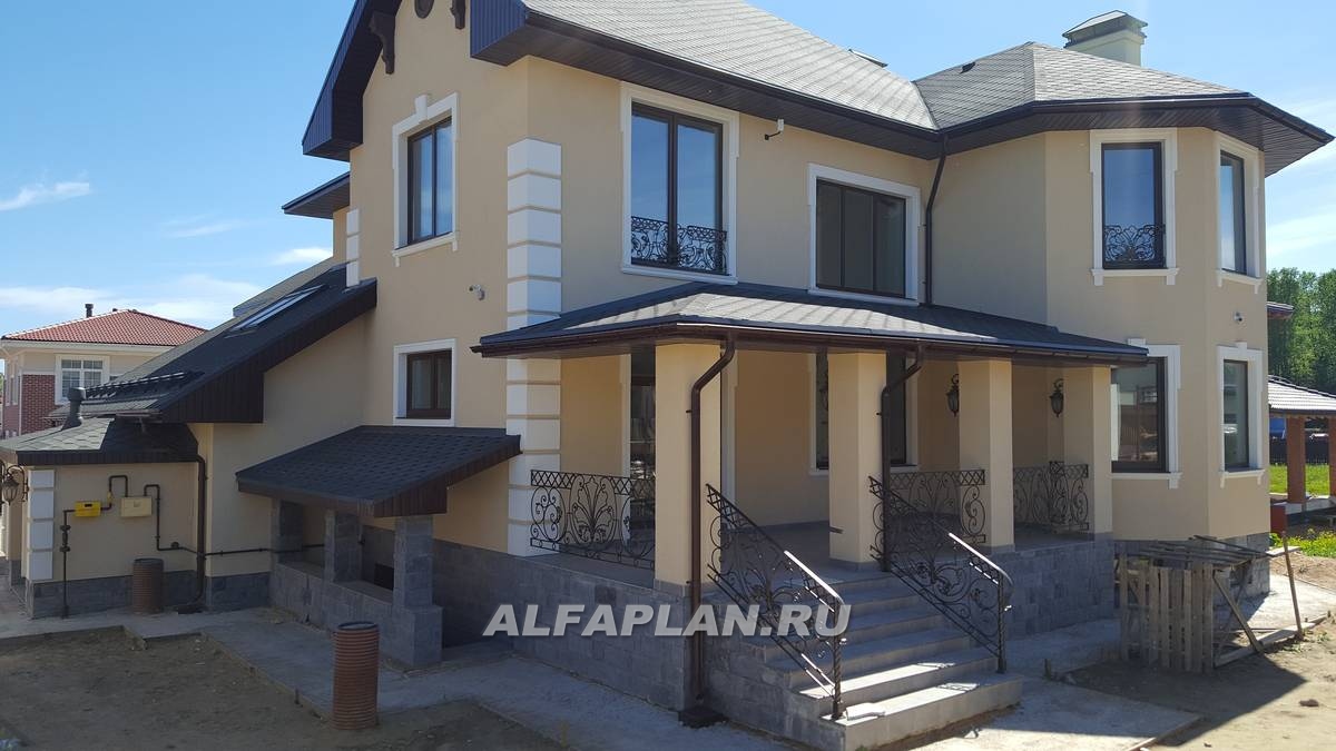 Строительство дома по проекту 93AC - фото №4