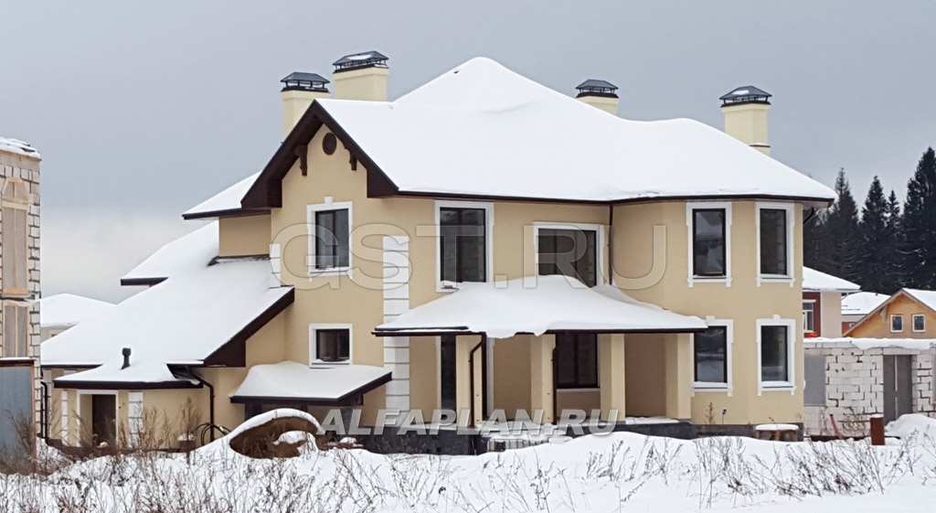 Строительство дома по проекту 93AC - фото №9