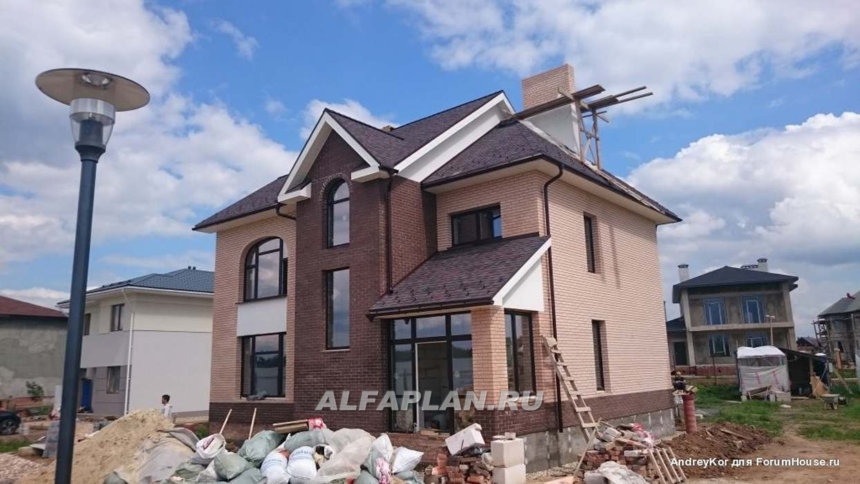 Строительство дома по проекту 95A - фото №5