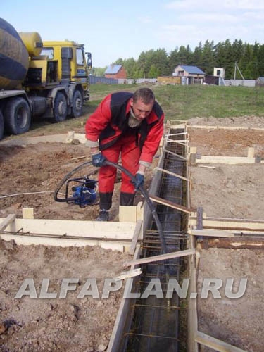 Строительство дома по проекту 25C - фото №3