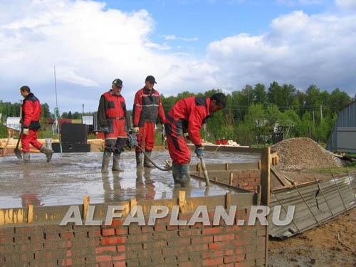 Строительство дома по проекту 25C - фото №6