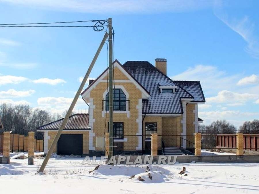Строительство дома по проекту 38E - фото №9