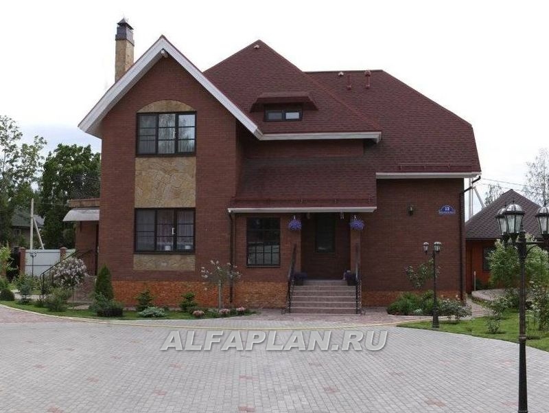 Строительство дома по проекту 44A - фото №1