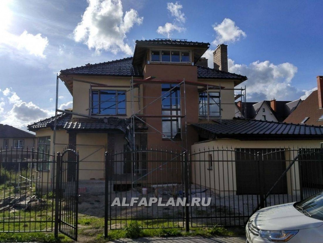 Строительство дома по проекту 449B - фото №1