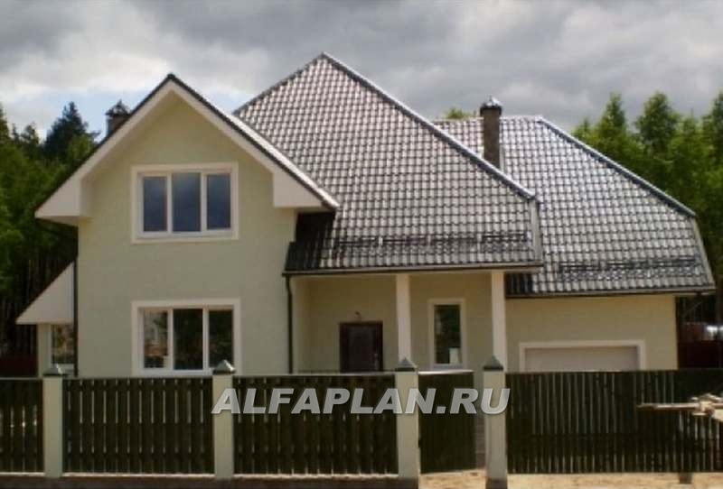 Строительство дома по проекту 44A - фото №13