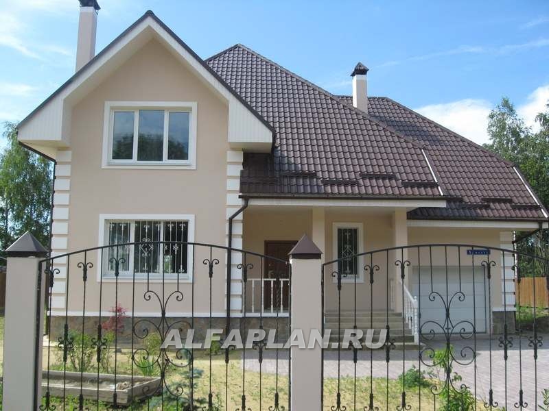 Строительство дома по проекту 44A - фото №8