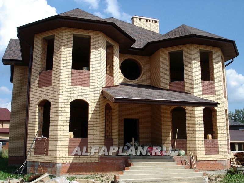 Строительство дома по проекту 49A - фото №3