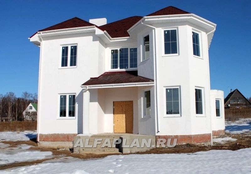 Строительство дома по проекту 49A - фото №22