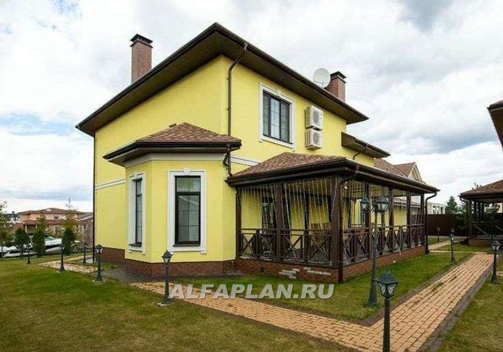 Строительство дома по проекту 56A - фото №7