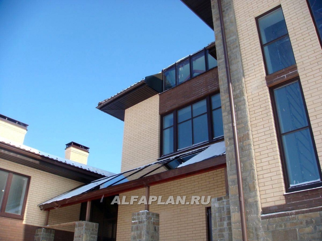 Строительство дома по проекту 58A - фото №2