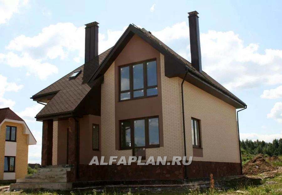 Строительство дома по проекту 61A - фото №2