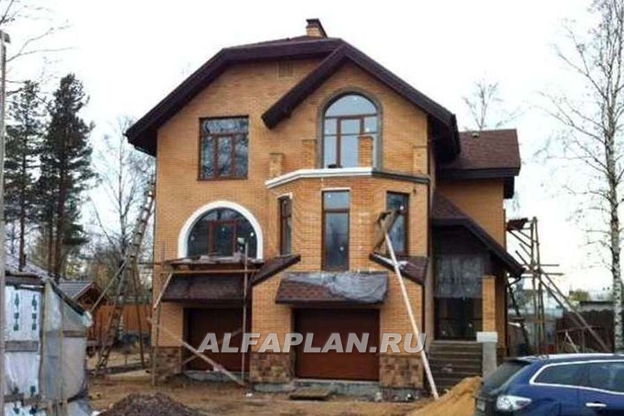 Строительство дома по проекту 70A - фото №2