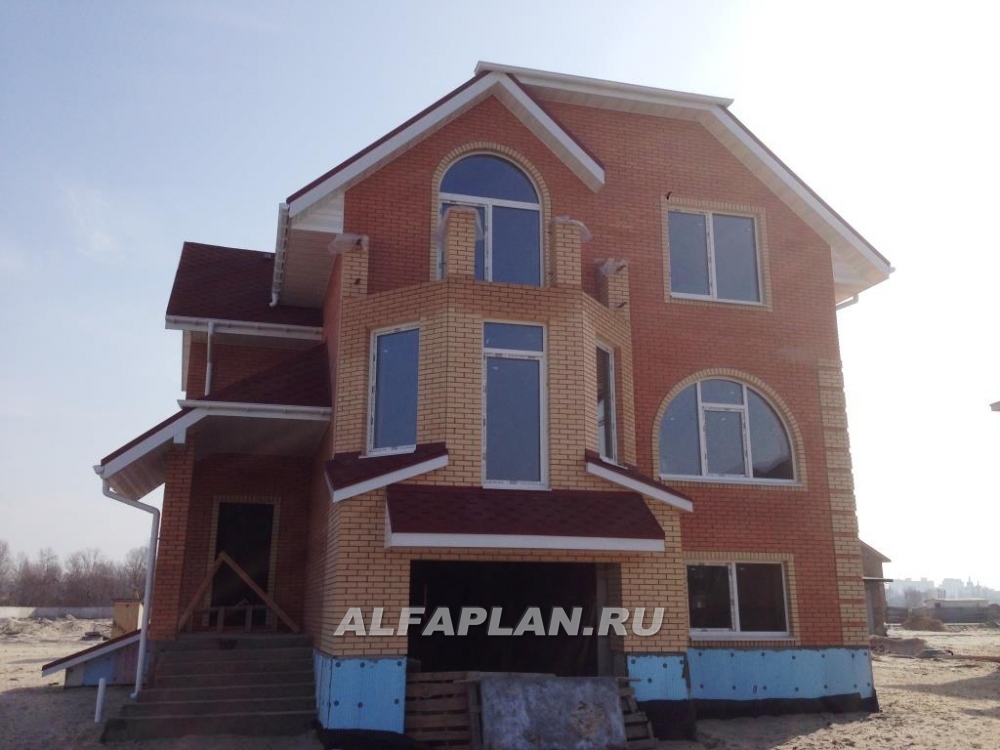 Строительство дома по проекту 70H - фото №6