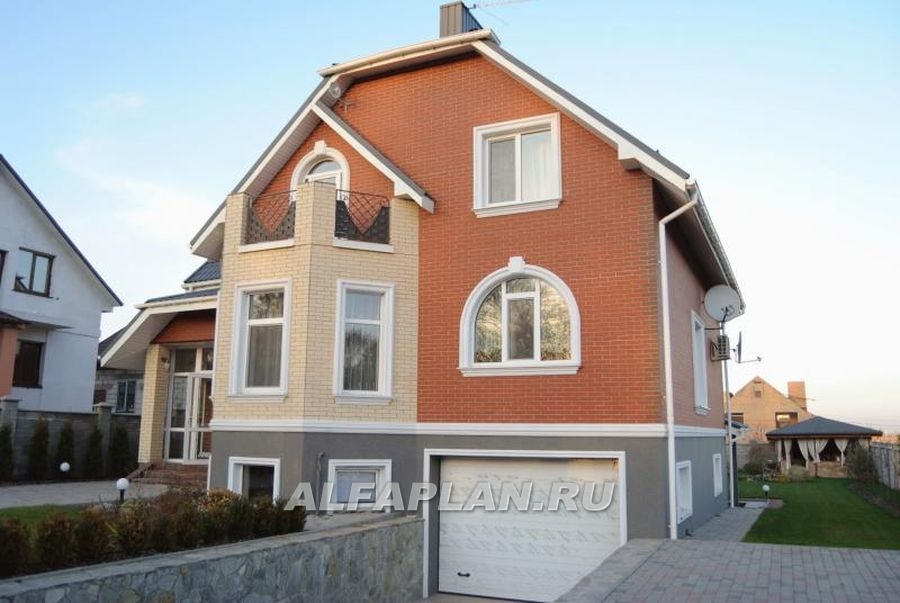 Строительство дома по проекту 70K - фото №1