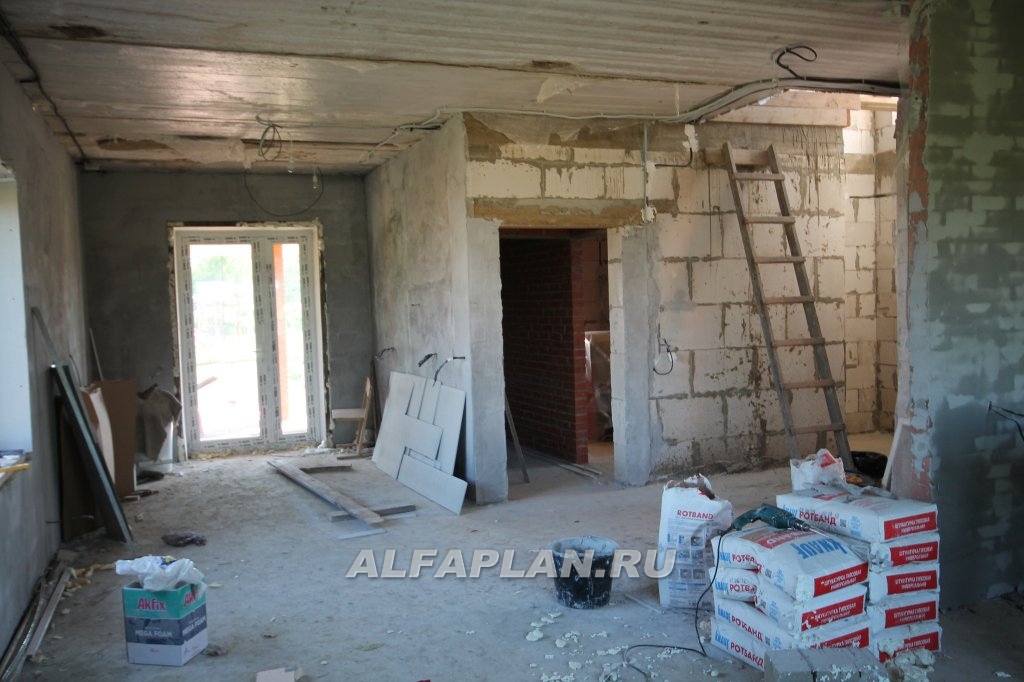 Строительство дома по проекту 71B - фото №10