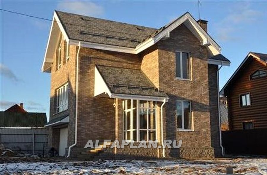 Строительство дома по проекту 72E - фото №3