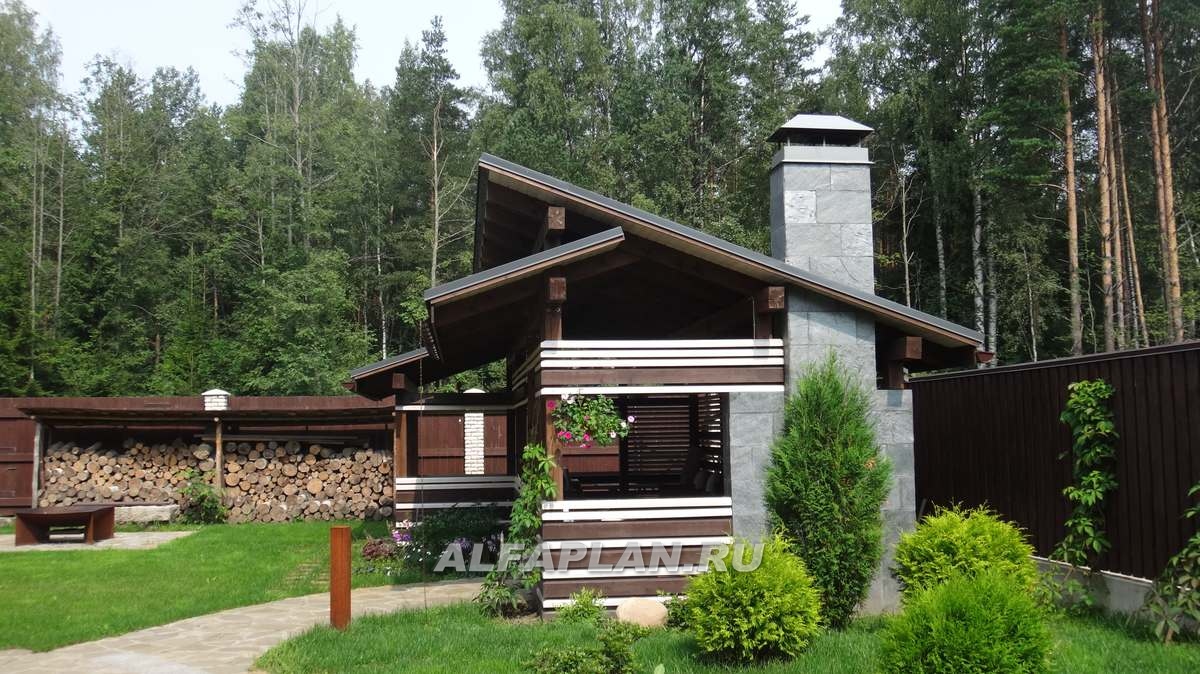 Строительство дома по проекту 77A - фото №3