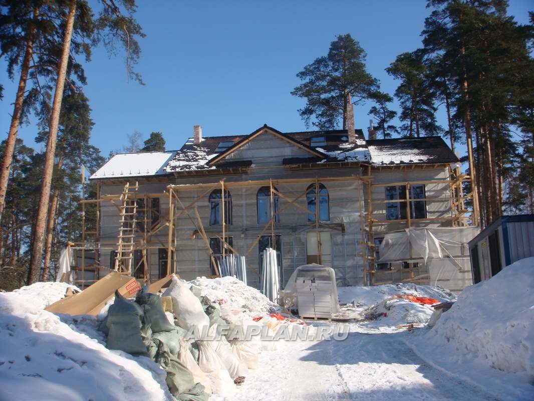 Строительство дома по проекту 81A - фото №13