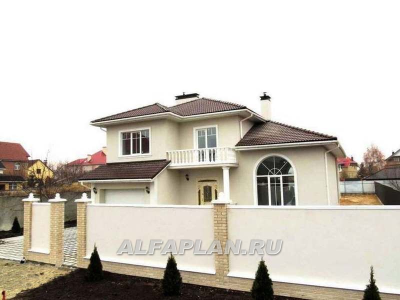 Строительство дома по проекту 86A - фото №6