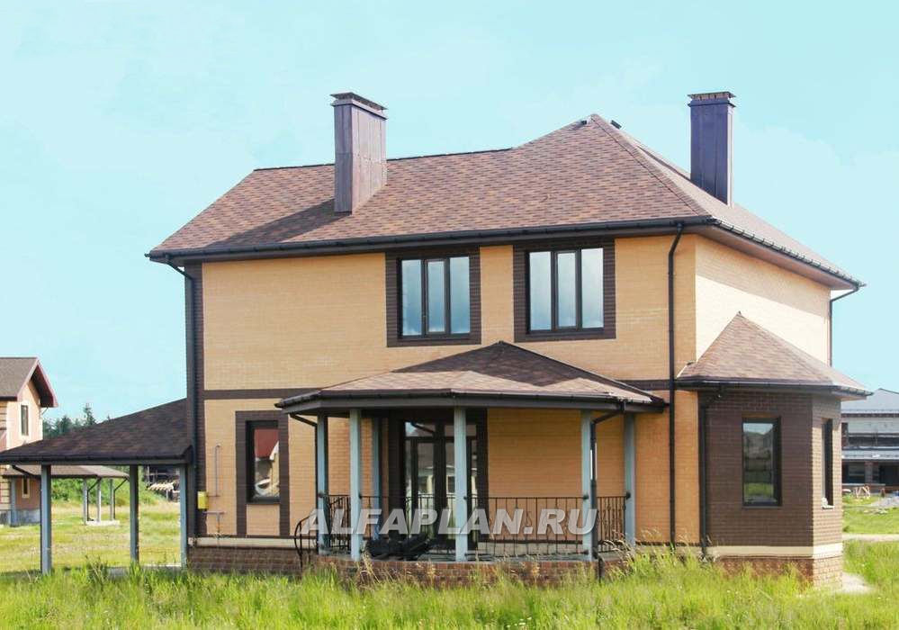 Строительство дома по проекту 87A - фото №7