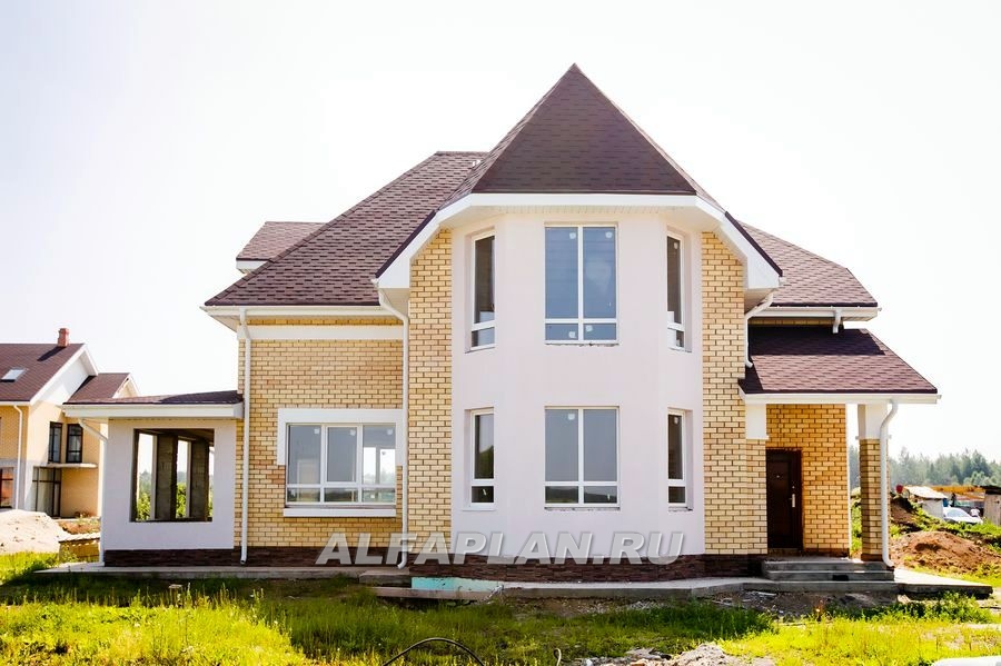 Строительство дома по проекту 88K - фото №1