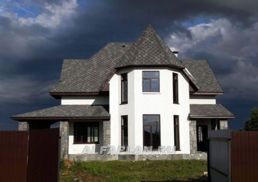 Строительство дома по проекту 88K - фото №11